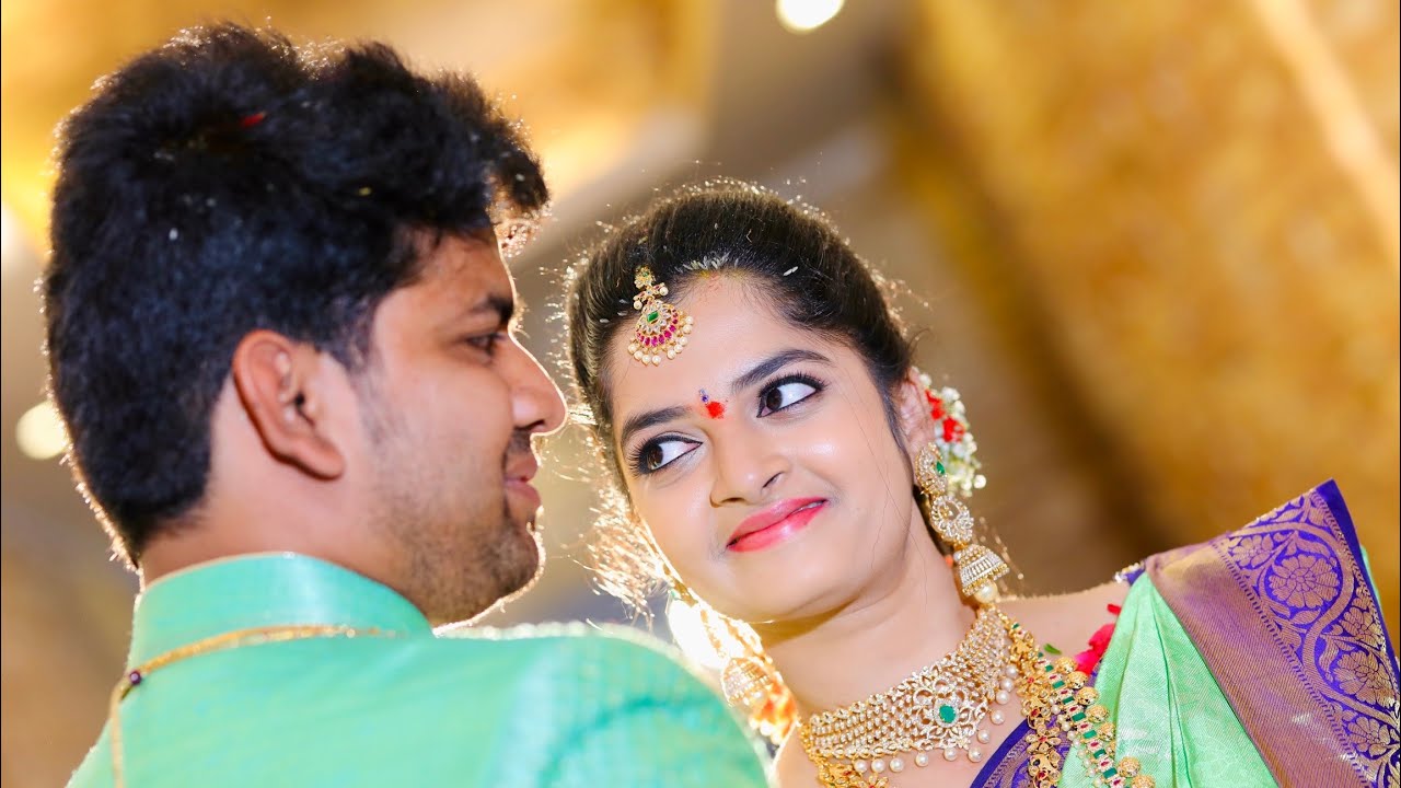Best Telugu Engagement Teaser | Dr Deepak & Dr Manasa | 27 Dec 2020 | Radha Ramanam song | Vstudios