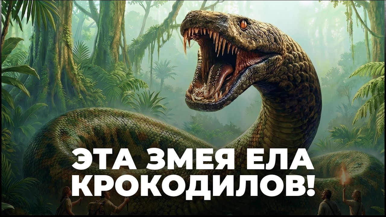 Титанобоа: гигантская змея, которая терроризировала планету во время Палеоцена