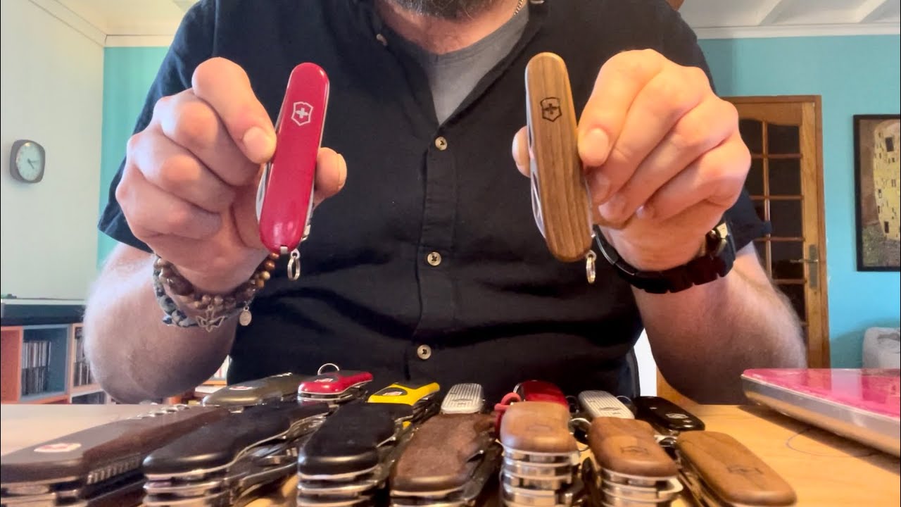 8 VICTORINOX WOODS: des couteaux suisses qui envoient du BOIS ?