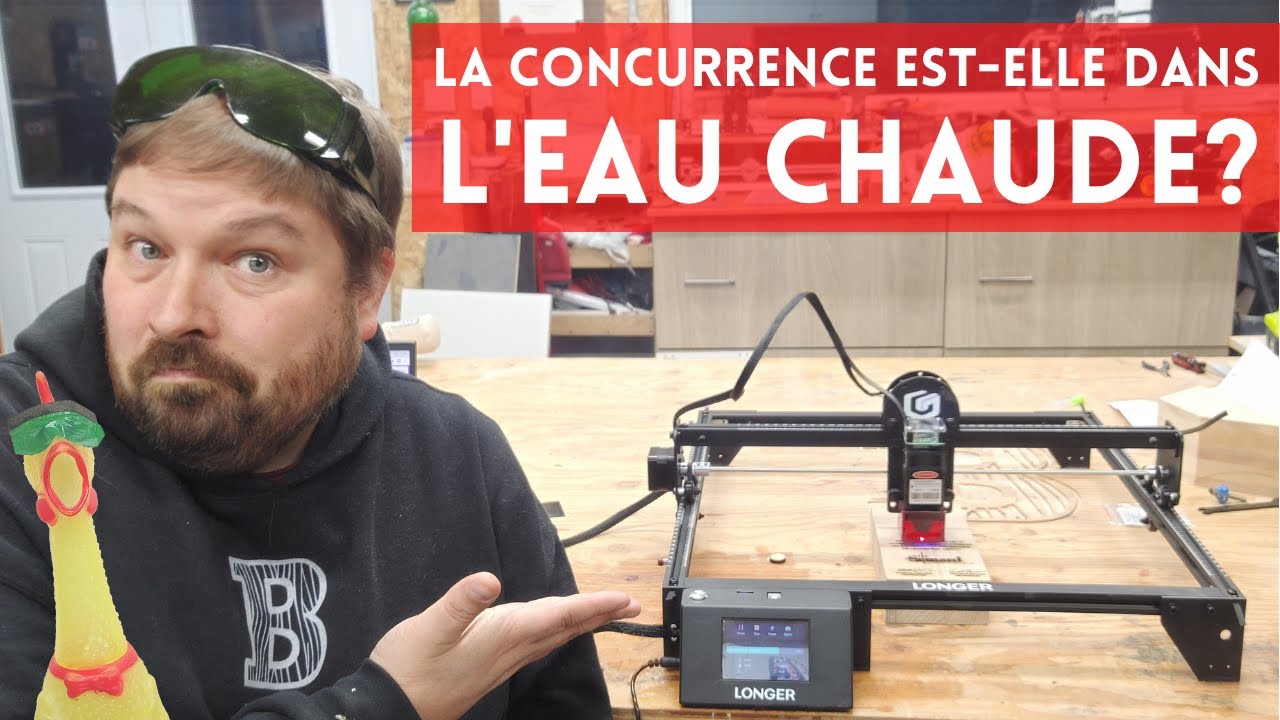 Graveur laser RAY5 de LONGER : Un joueur sérieux? [Diode 5.5 watts]