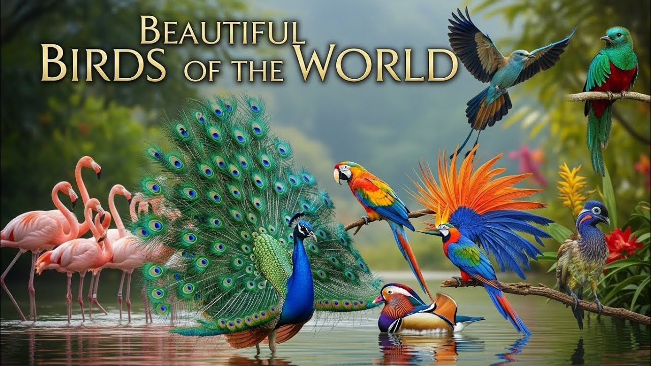 Most beautiful birds in the world.