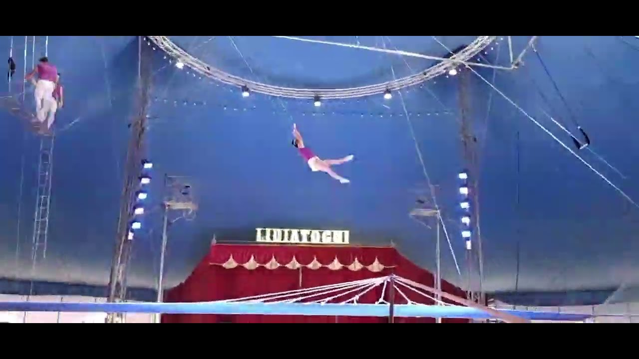 Trapezisti al Circo Lidia Togni. By Circhi_in_Italia e Lucio Odore