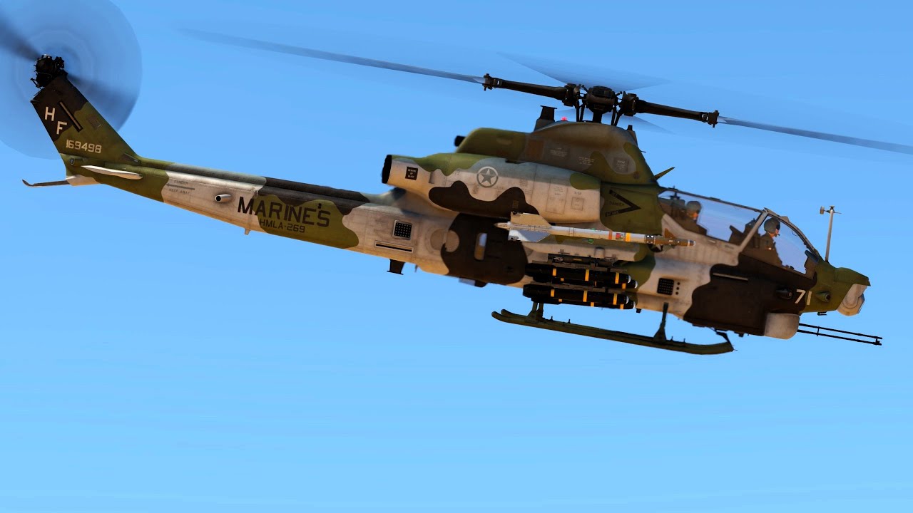 AH-1Z Viper on The Hunt For Russian Tanks