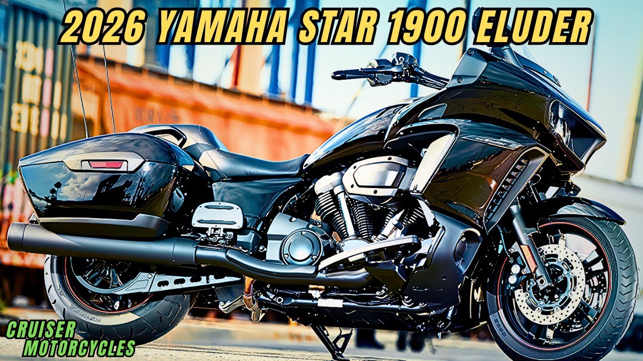 2026 Yamaha Star Eluder | Best New  V-Twin Bagger That Blends Power & Luxury cruiser motorcycles