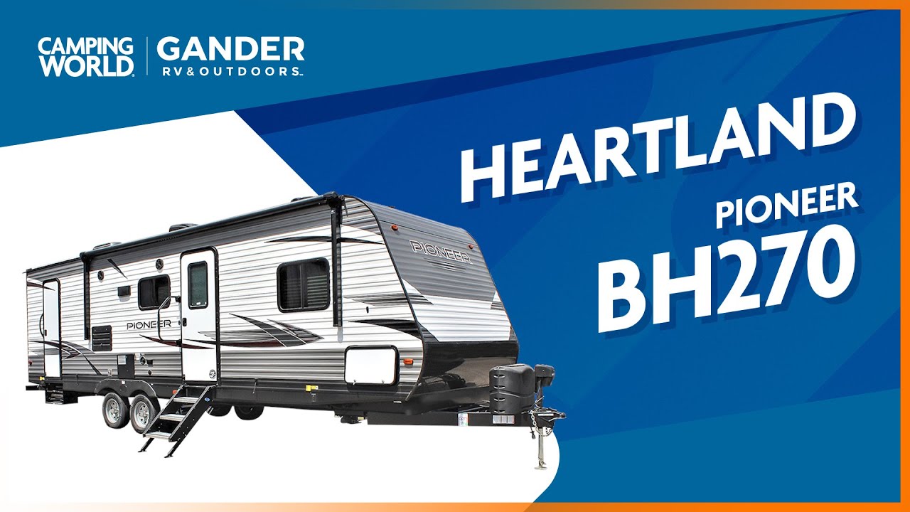 Обзор автодома Heartland Pioneer BH270 2021 года: Camping World