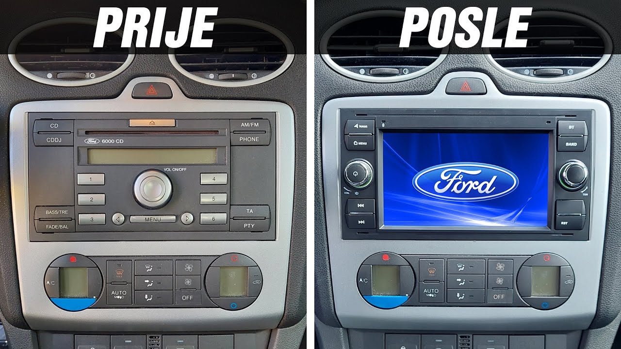UGRADNJA MULTIMEDIJE ZA SAMO 15 MINUTA, PLUG&PLAY, FORD FOCUS