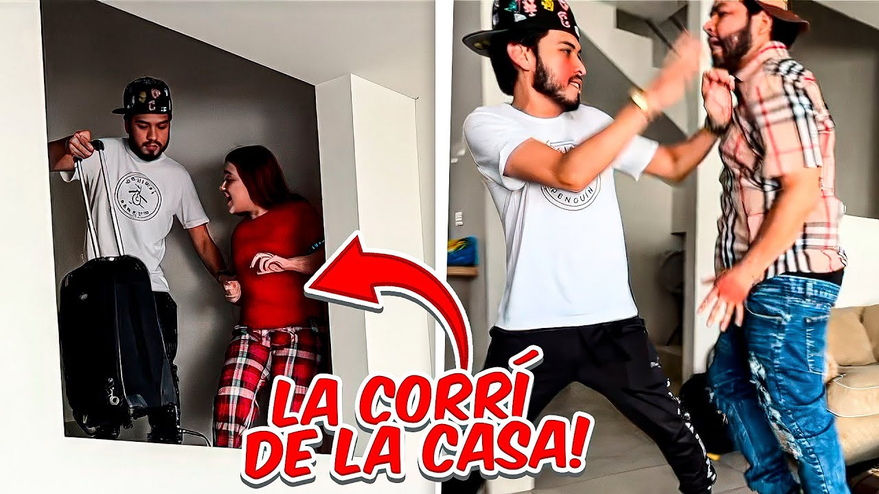 CORRÍ A MI ESPOSA DE LA CASA| ASÍ REACCIONÓ EL JD Y LOS COMPAS CLN