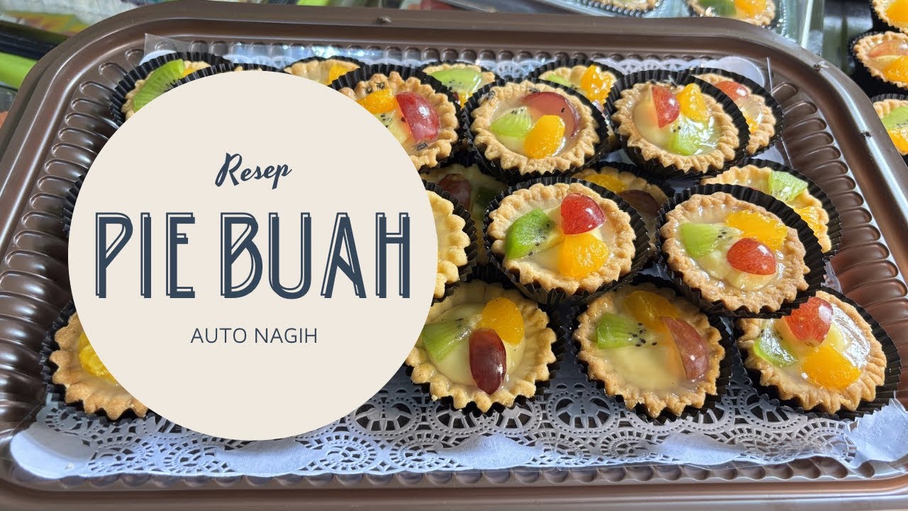 Pie buah cantik ini ternyata gampang banget di buat