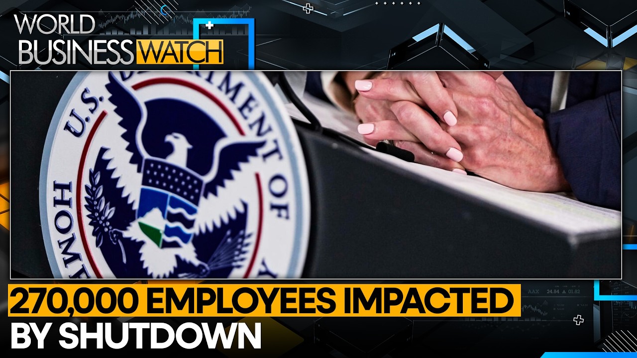 DHS Faces Partial Shutdown After Deadline | World Business Watch 2026 | WION News
