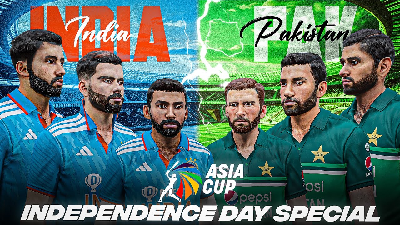 India vs Pakistan - Independence Day Special! - Cricket 22 T10 Asia Cup 2023 Super 4s #1