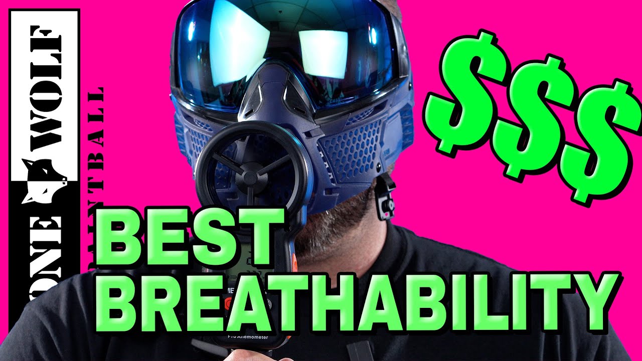 Most Breathable Paintball Mask High Price Range | Lone Wolf Paintball