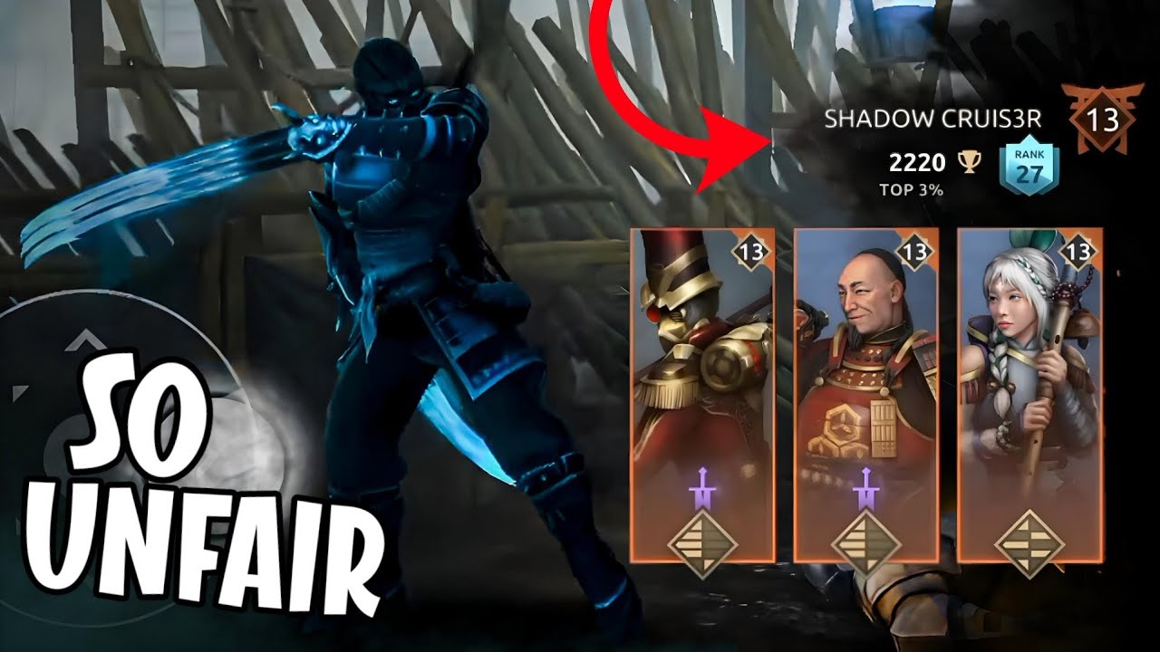 REASON Why I like Unfair MATCHMAKING 🙃 | Shadow Fight 4 Arena
