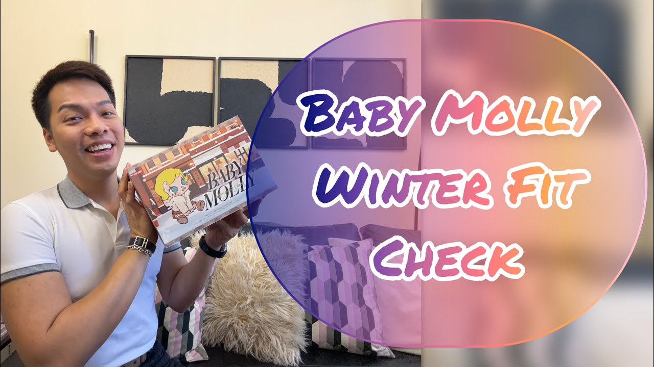 Проверка размера зимней модели Baby Molly || Распаковка: PopMart Baby Molly || IMDEXSTAR YU
