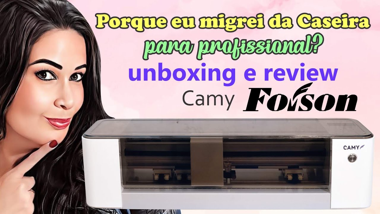 Unboxing e review da Foison Camy - Plotter profissional ideal para trabalhar #244