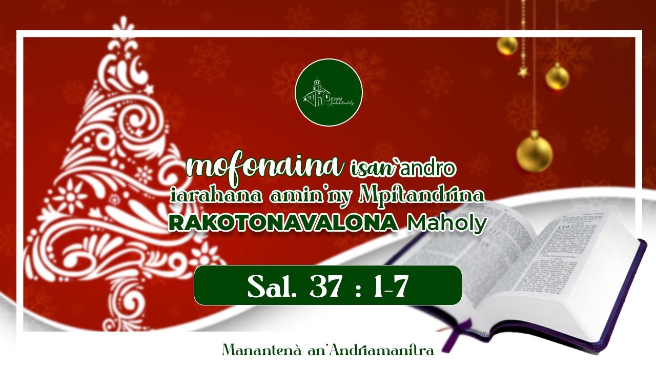 Mofonaina isan'andro anio Alatsinainy 01 Desambra 2025. FJKM Ambohitantely.