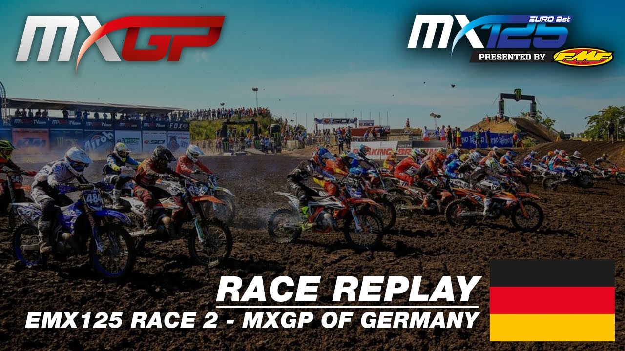 MXGP of Germany 2019 - Replay EMX 125 Race 2 #Motocross