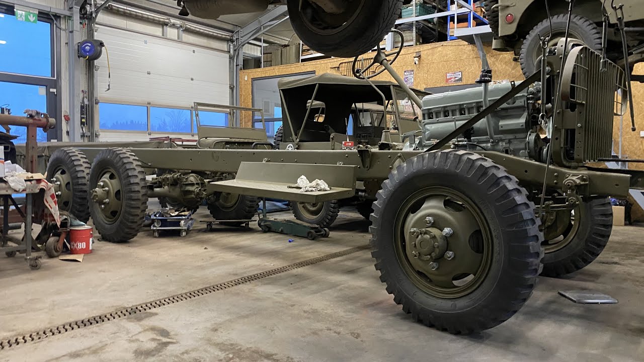 GMC CCKW Układ kierowniczy i silnik #78