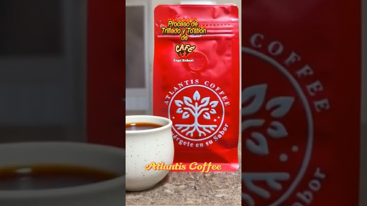 Proceso de trillado y tostion del café utilizado en Atlantis Coffee