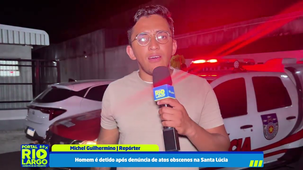 Homem é detido após denúncia de atos obscenos na Santa Lúcia