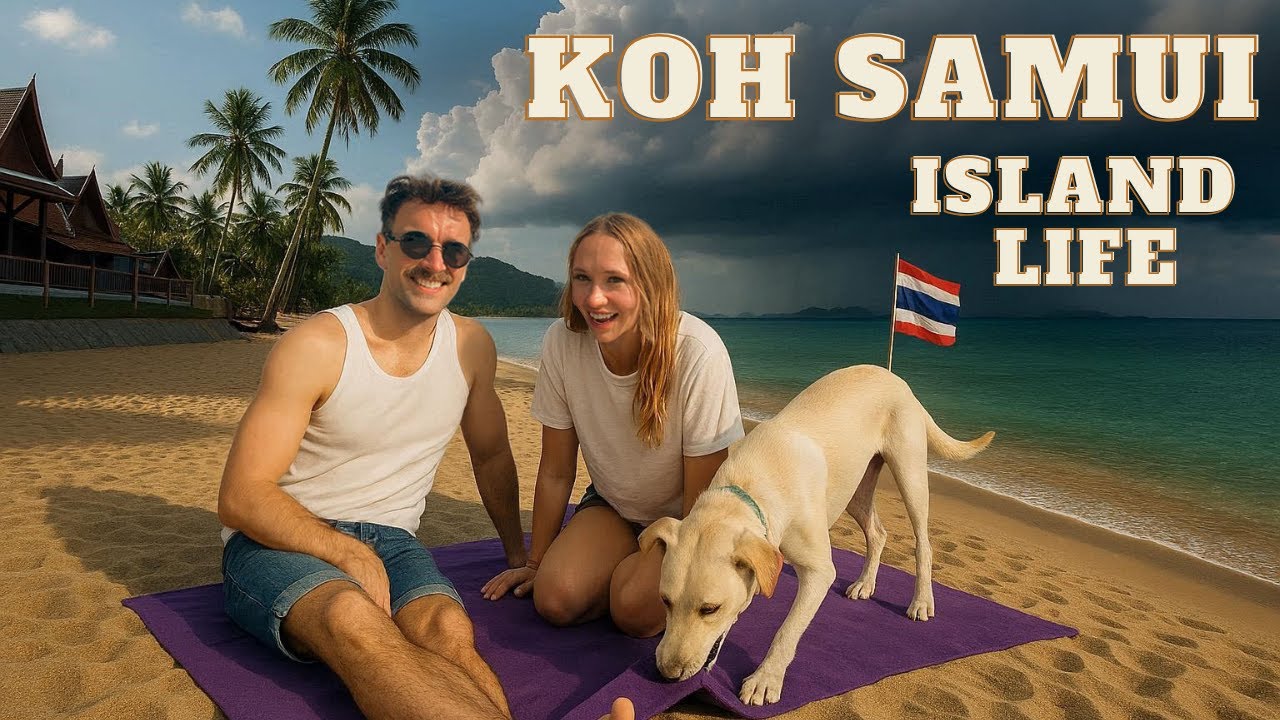 Koh Samui: Beach Dogs, Big Waves & a Crazy Storm