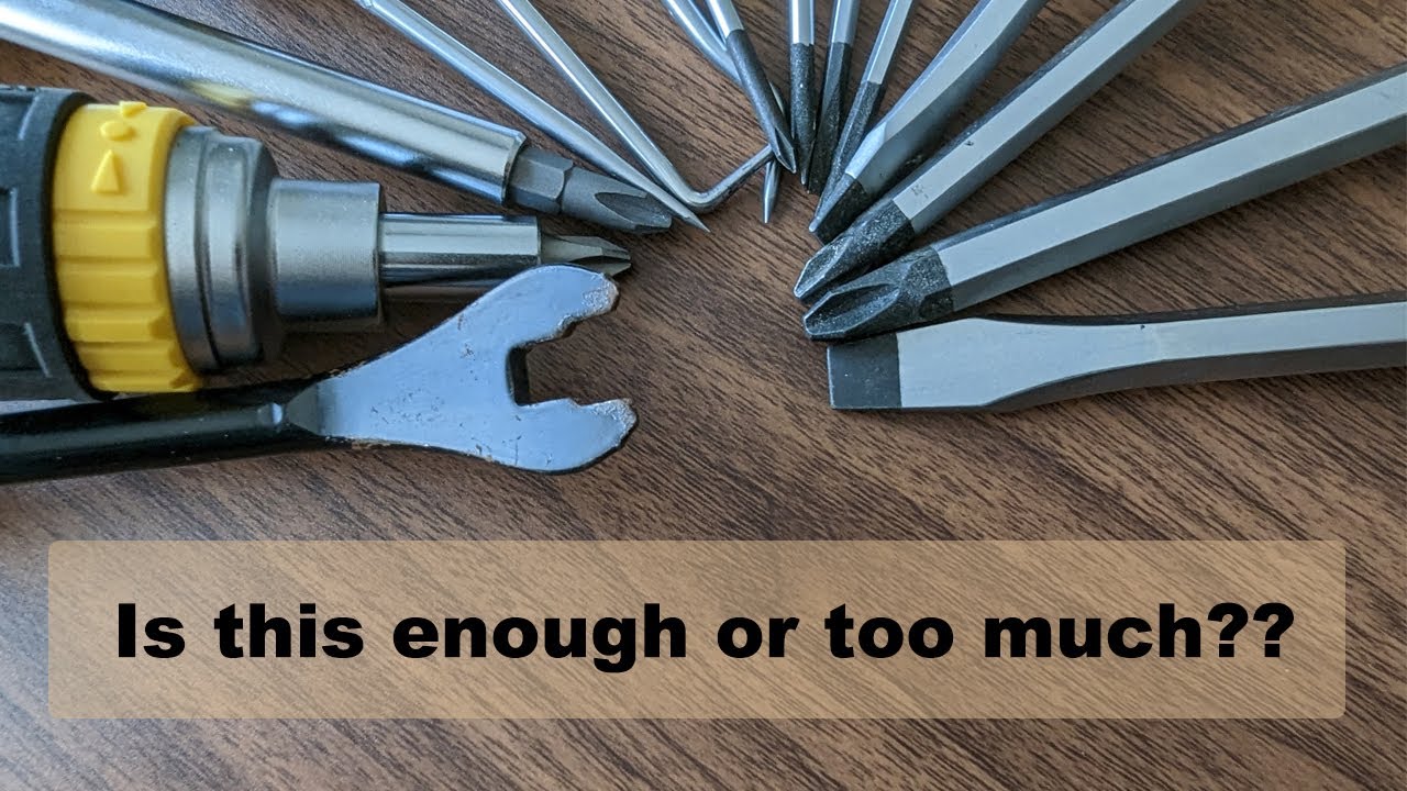 Jeremy vs. Minimalist tools, maximized utility - Screwdrivers