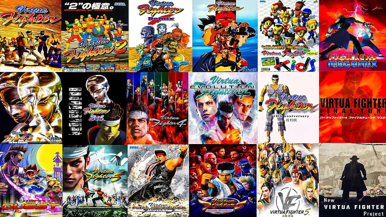 The Evolution of VIRTUA FIGHTER Games (1993-2025)
