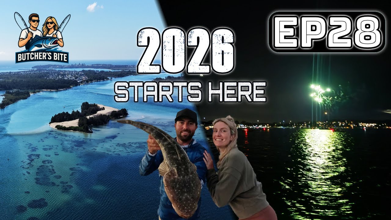 Butchers Bite Ep 28 - First Fishing Trips of 2026 - Mulloway, Snapper & Flathead – Lake Macquarie