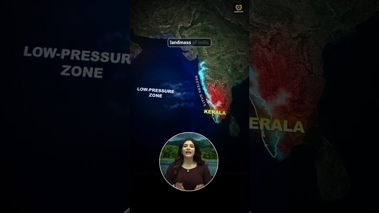 Why Does Monsoon Arrive First in Kerala? 🌧️🌴
