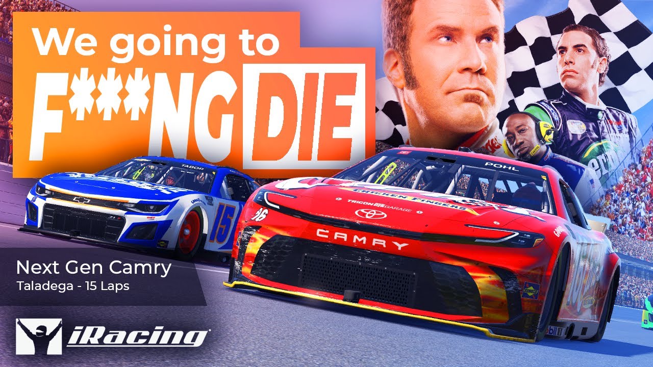 Я мог бы гонять Nascar на iRacing вечно