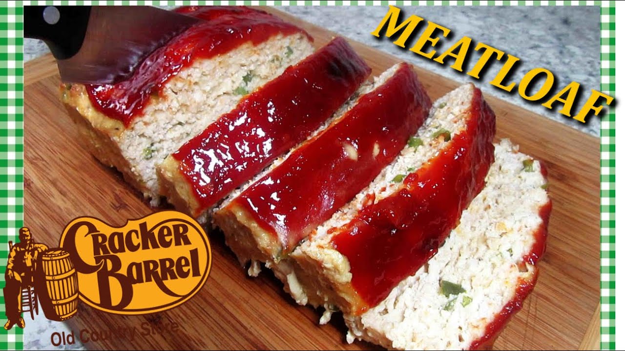 Мясной рулет Copycat Cracker Barrel с использованием куриного фарша | Лучший рецепт куриного рулета