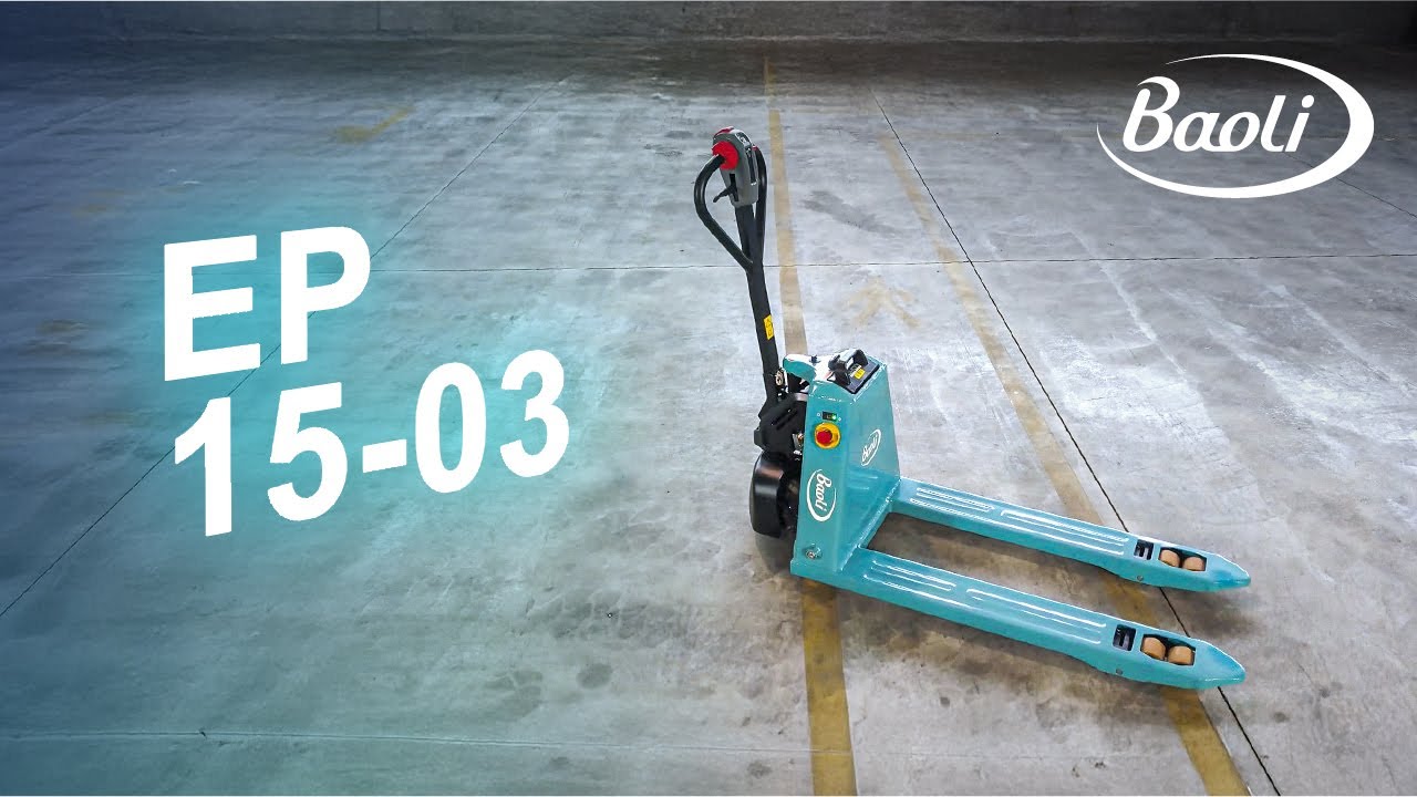 Electric pallet truck Baoli EP 15-03 - ENG