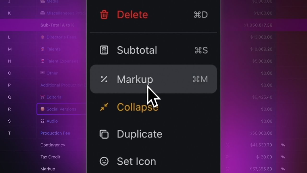 Markups in Saturation 💰