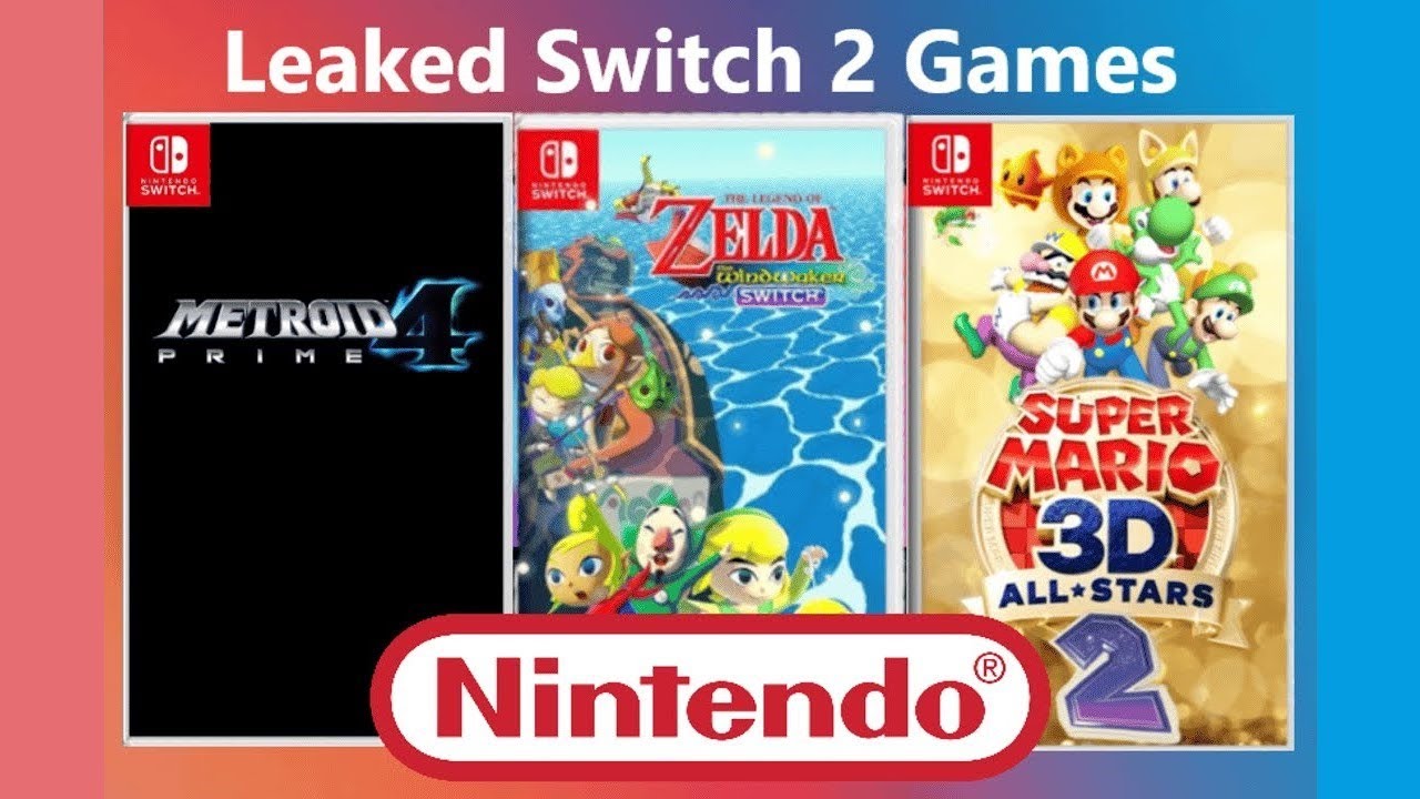 Nintendo Switch 2 LEAKED Games!