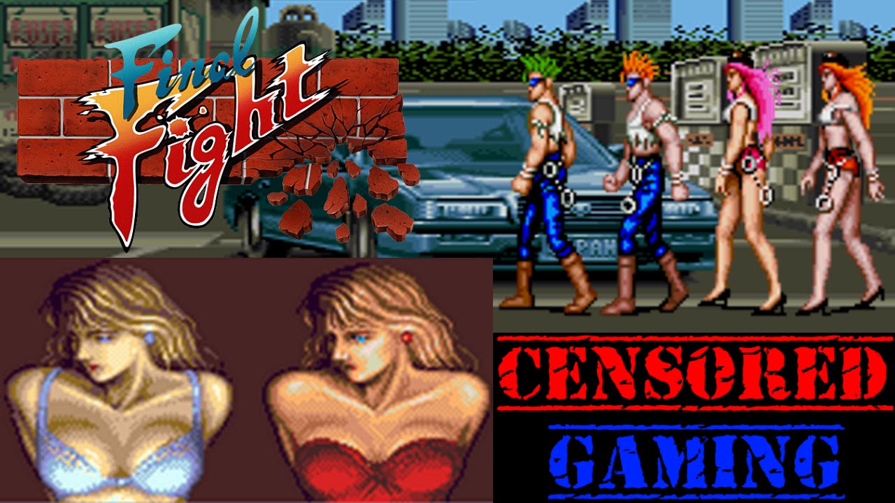 Final Fight 1 Censorship Part 1 - Censored Gaming Ft. Retromancers