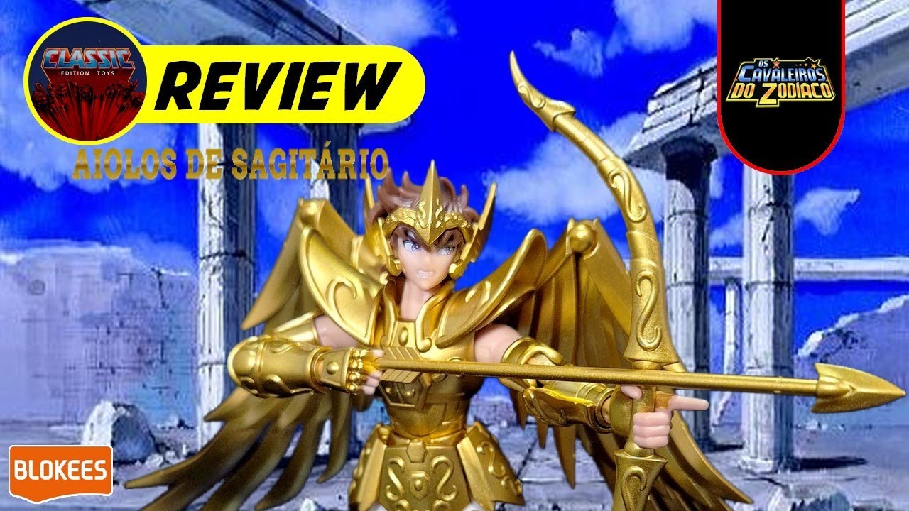 Review AIOLOS DE SAGITÁRIO Blokees Champion Class | CDZ Reviews 006