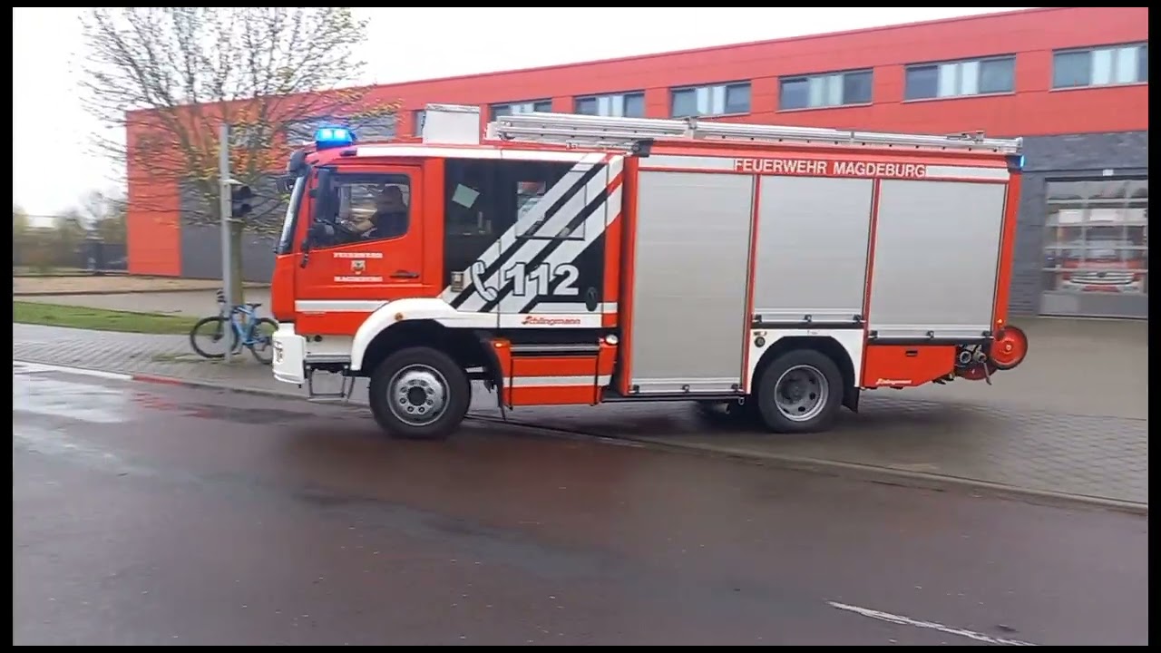 Einsatzfahrten der Berufsfeuerwehr Magdeburg Nord