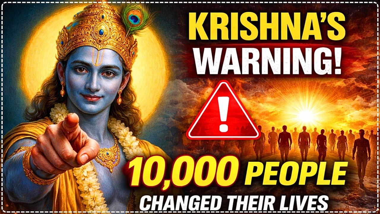 This Krishna Warning Made 10,000 People Change Their Lives OVERNIGHT | Krishna message Today