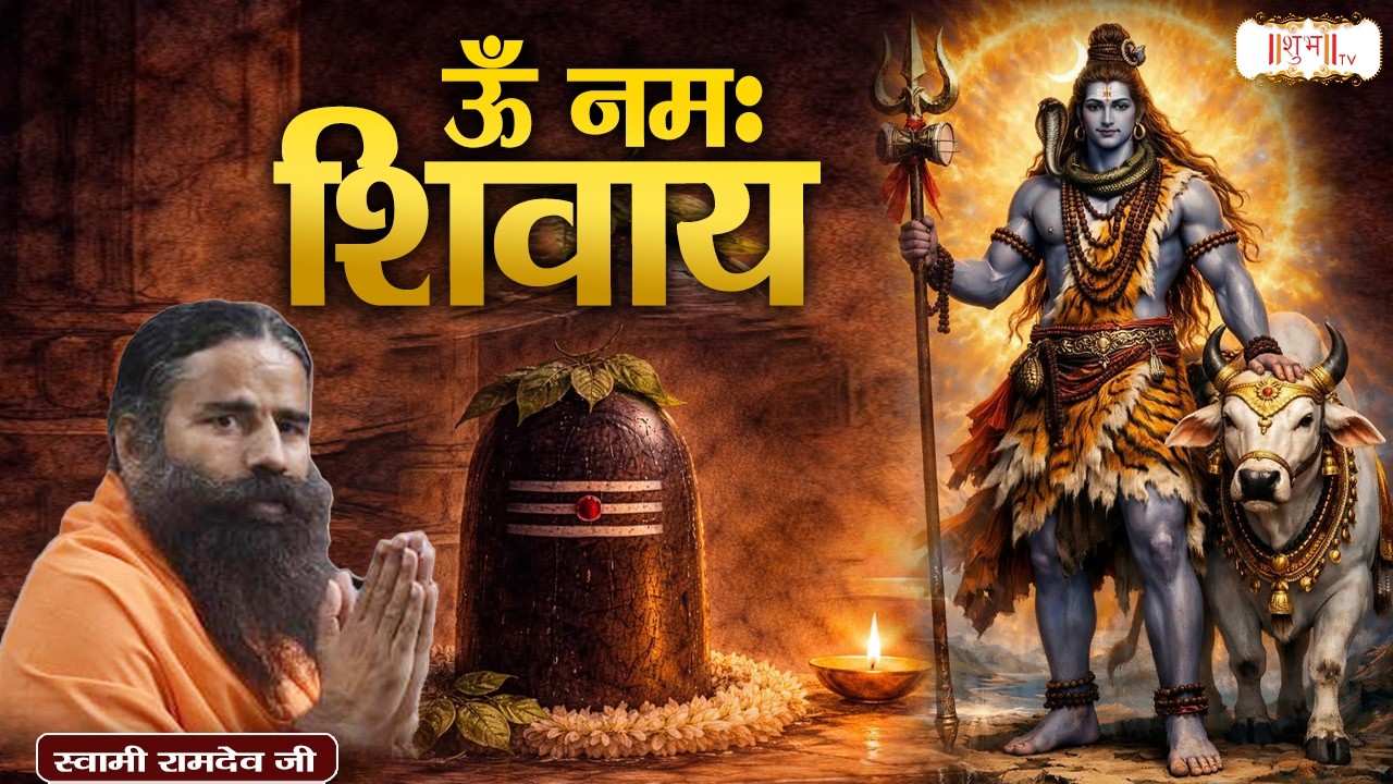 ॐ नमः शिवाय !! Om Namah Shivay !! Swami Ramdev Ji Bhajan | Yoga & Ayurveda !! Shubh TV