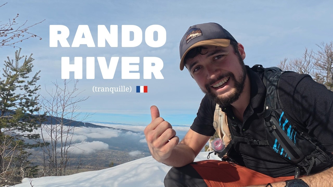 RANDO HIVER PROCHE D'ANNECY (MONTAGNE D'ENTREVERNES)