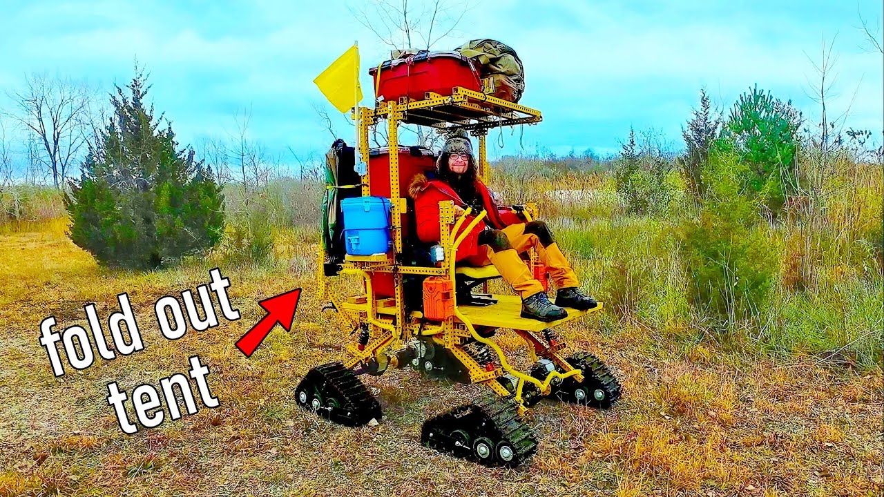 Building an Electric Rover From Scratch - Full Build + Overnight Camping Adventure