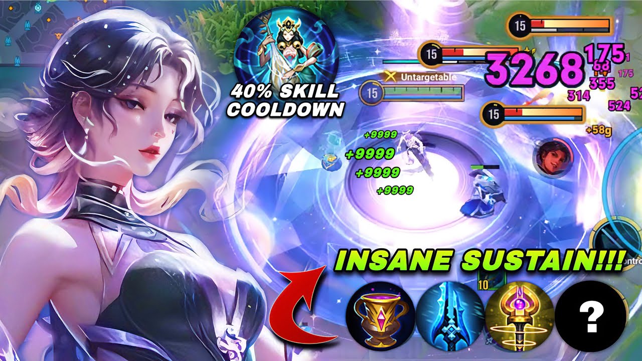 INSANE SUSTAIN! YUHUAN 40% COOLDOWN SPAMMING SKILLS IN HIGH RANK PEAK! | YUHUAN BEST BUILD & ARCANA