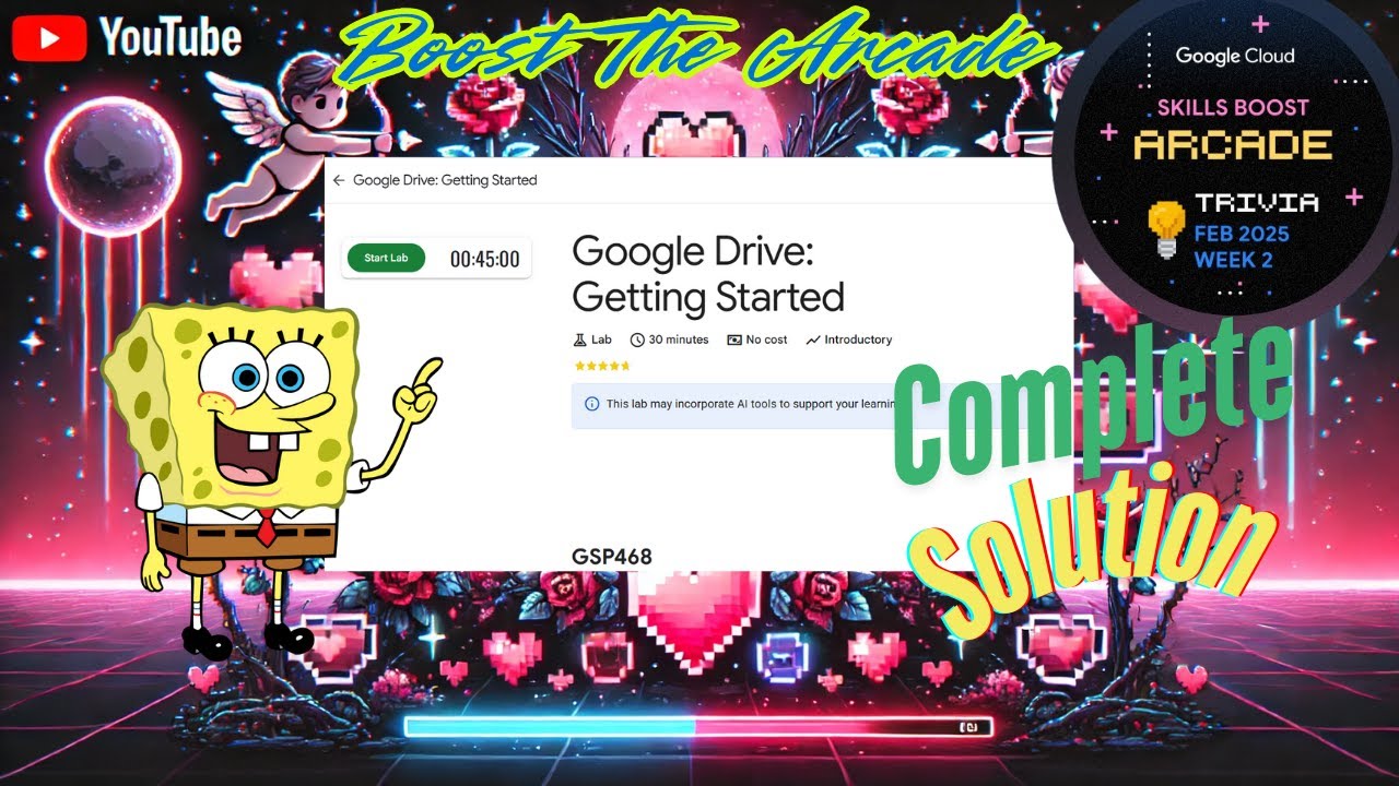 Google Drive: Getting Started | GSP468 | Boost The Arcade