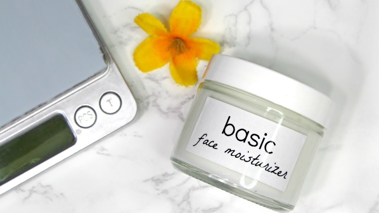 How to Formulate a Simple Face Moisturizer; For Beginners
