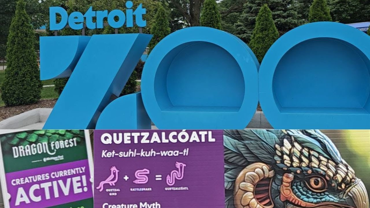 Detroit Zoo 2025/ Dragon Forest Animatronic Exhibit