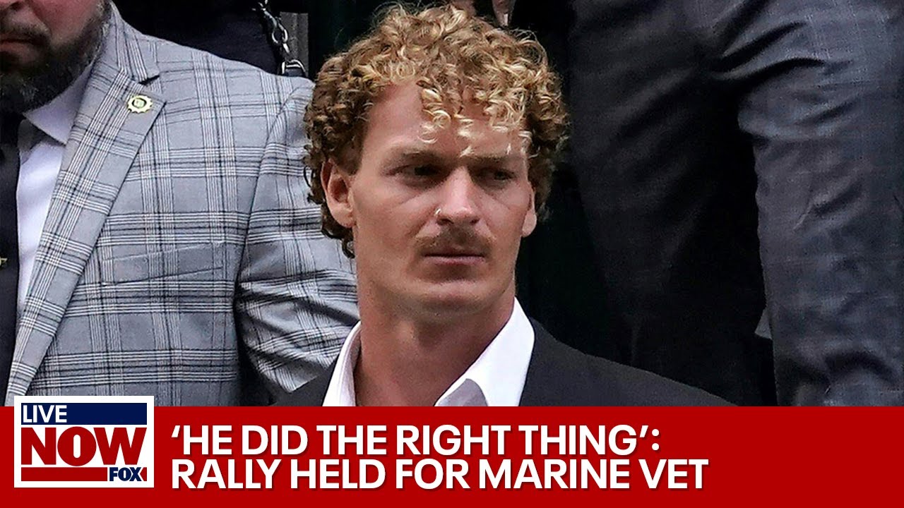 Daniel Penny Rally: Supporters demand release of veteran involved in subway death | LiveNOW from FOX