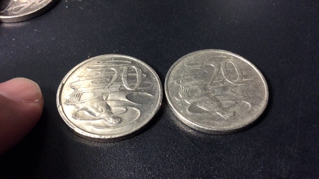 Huge Rim Cud Error Australian 2001 20 cent Coin Worth Money $$ Review Coin Error Close Ups HD