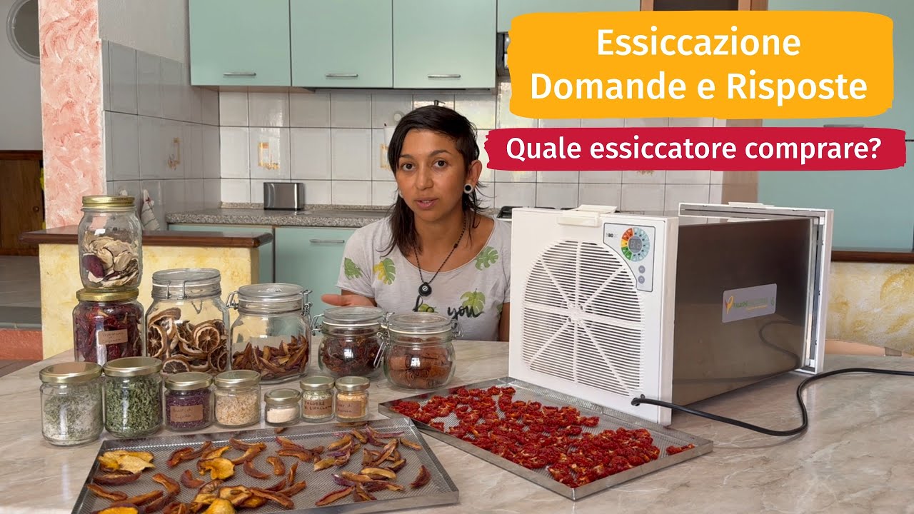 Essiccazione, tutto quello che volevi sapere! Domande e risposte - Consumi, conservazione e segreti