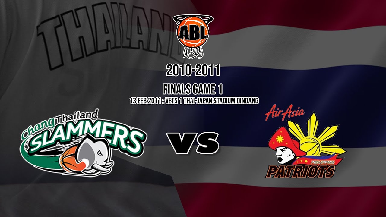 FINALS GAME 1 I Chang Thailand Slammers vs Philippines Pratiots I ABL 2010-2011
