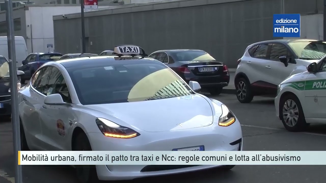 Mobilità urbana, firmato il patto tra taxi e Ncc: regole comuni e lotta all’abusivismo
