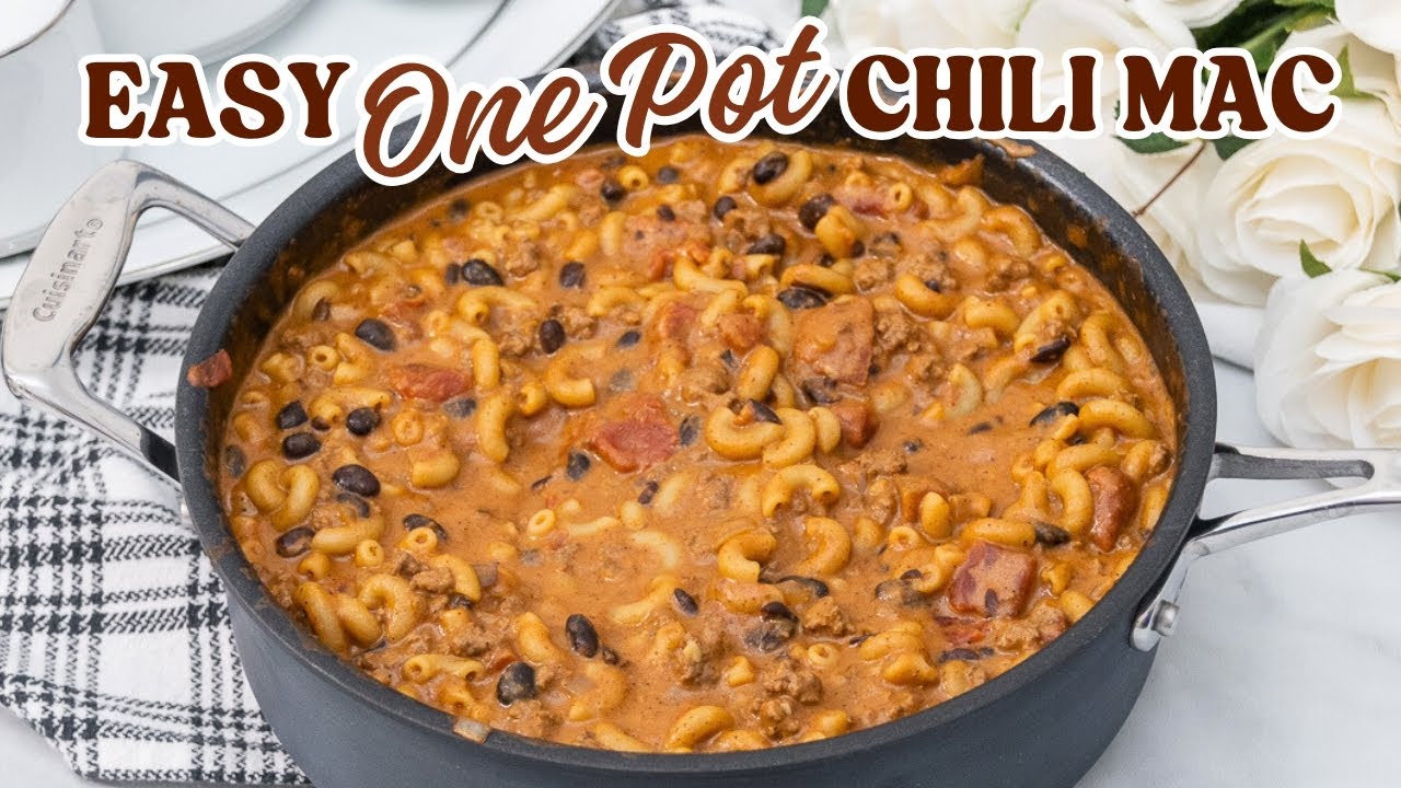 Easy One Pot Chili Mac